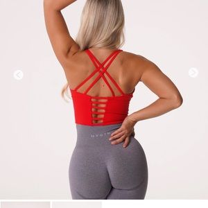NVGTN Scarlet Matrix Bra Top